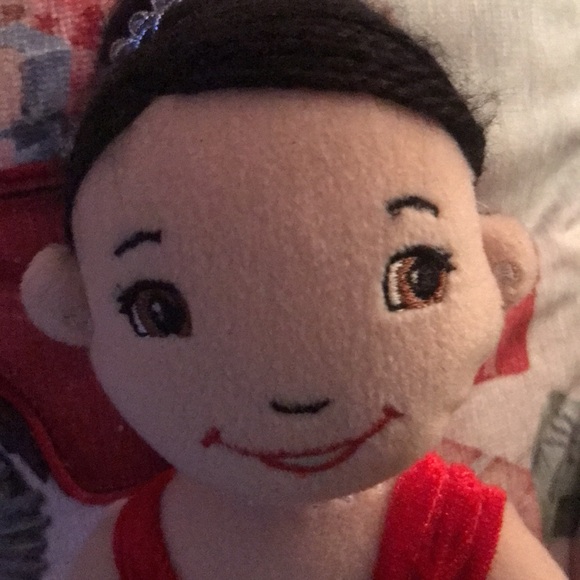 Doll- Cloth with Velvet/Satin gown - Picture 8 of 12